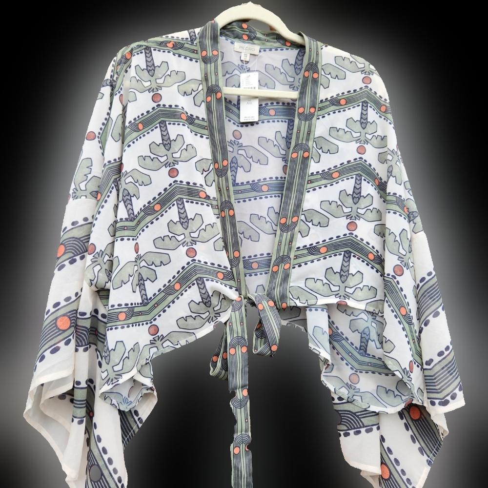 Anthropologie Pilcro Branded flowy jacket